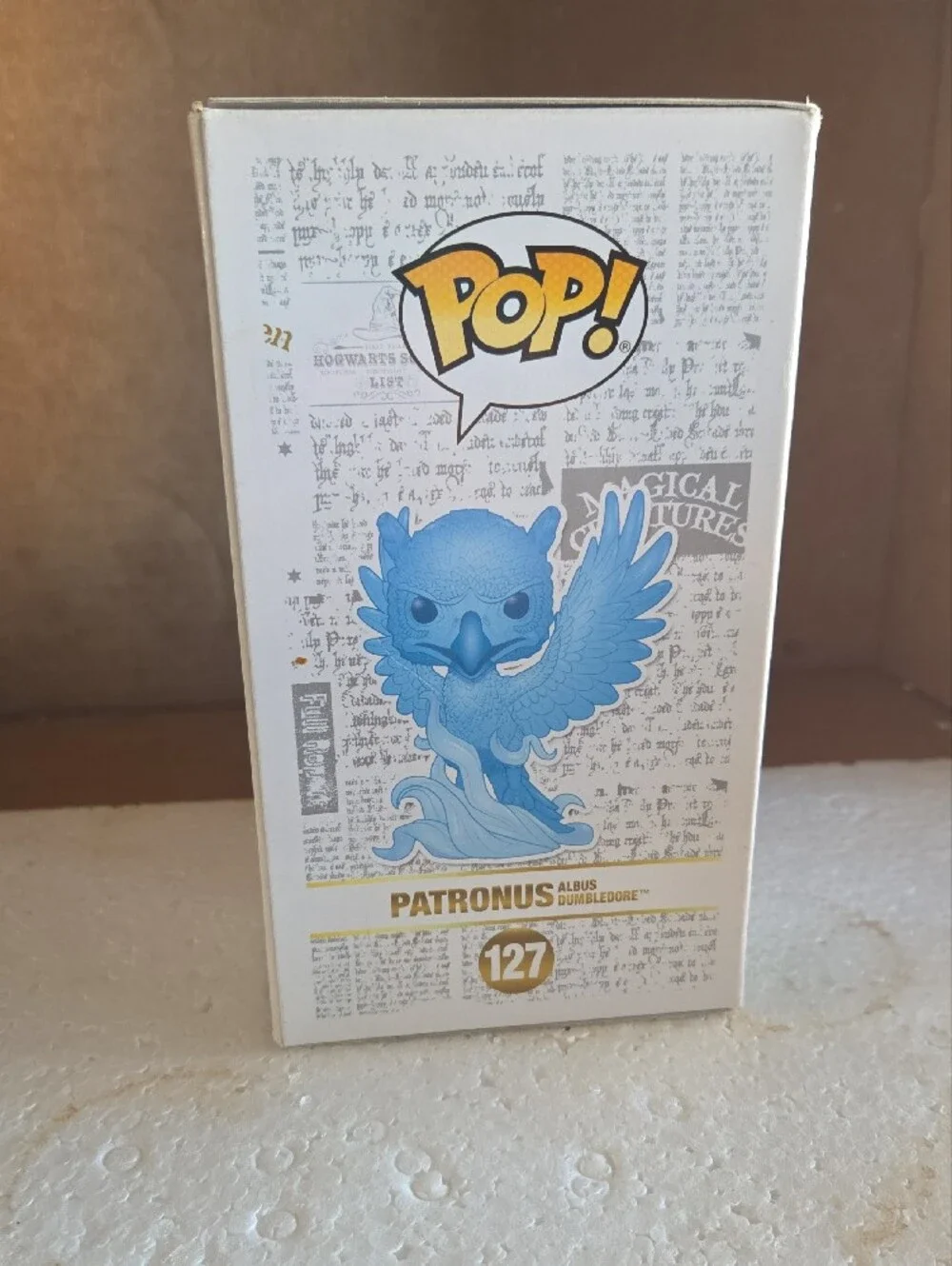 Warner Bros. Patronus Albus Dumbledore Translucent Blue Vinyl Figure